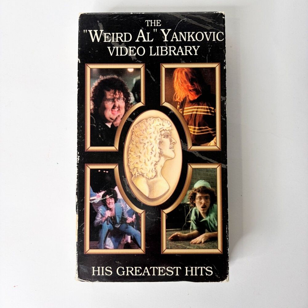 The Weird All Yankovic Video Library His Greatest Hits VHS Used Music Comedy